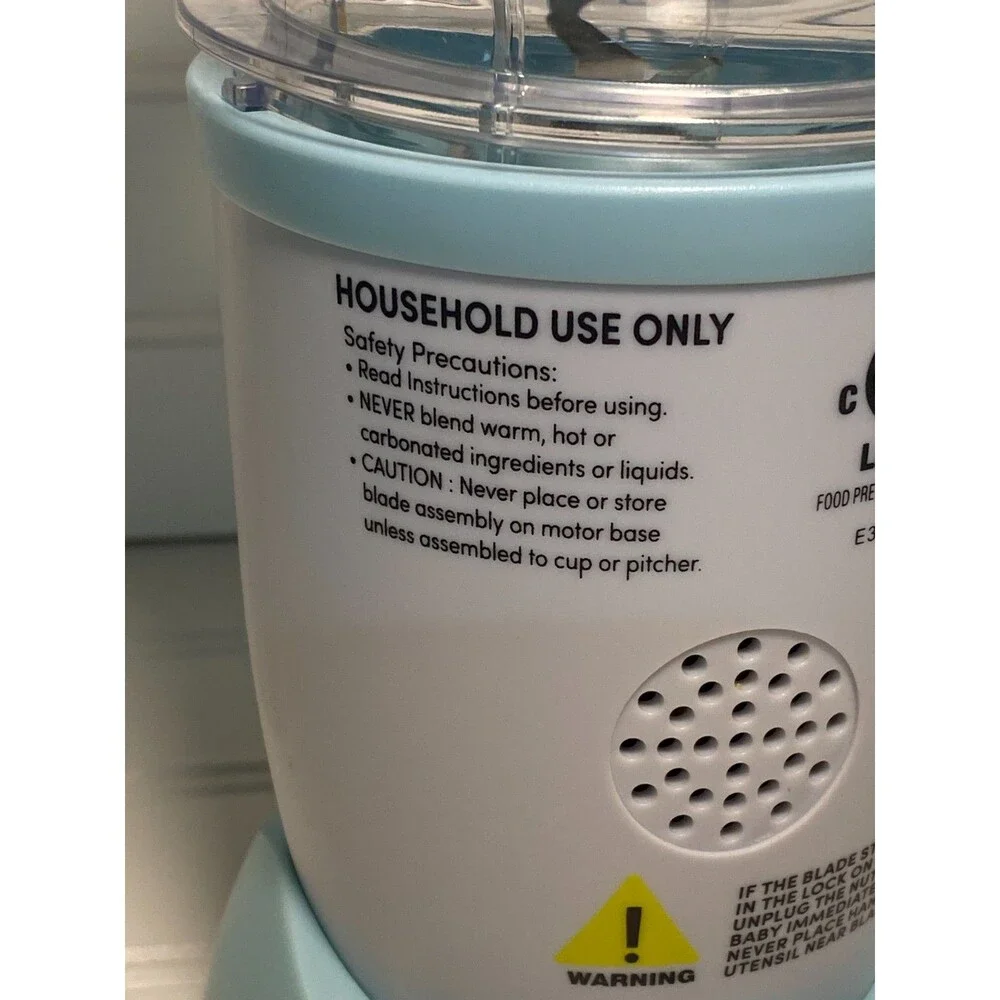 Nutribullet Baby Food Blender Mixer Blue/White NBY50100